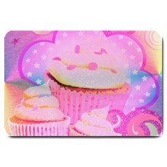 Cupcakes Covered In Sparkly Sugar Large Door Mat by StuffOrSomething