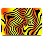 Colored Zebra Large Door Mat 30 x20  Door Mat