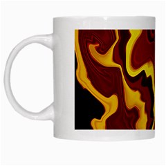 Tribal Summer Nightsdreams Pattern White Coffee Mug by dflcprints