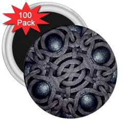 Mystic Arabesque 3  Button Magnet (100 Pack) by dflcprints