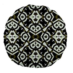 Abstract Geometric Modern Pattern  18  Premium Round Cushion  by dflcprints