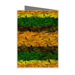 Tribal Floral Pattern Mini Greeting Card Right