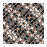 Modern Arabesque Pattern Print Glasses Cloth (Medium, Two Sided) Back