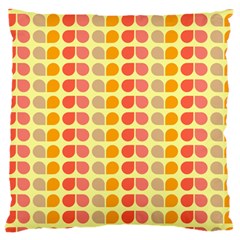 Colorful Leaf Pattern Large Cushion Case (single Sided) 