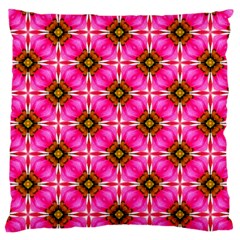 Cute Pretty Elegant Pattern Large Flano Cushion Case (one Side) by GardenOfOphir