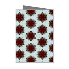 Cute Pretty Elegant Pattern Mini Greeting Card (8 Pack) by GardenOfOphir