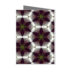Cute Pretty Elegant Pattern Mini Greeting Card (8 Pack) by GardenOfOphir