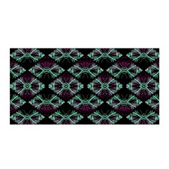 Elegant Pattern Print Satin Wrap by dflcprintsclothing