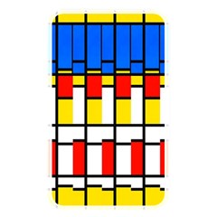 Colorful Rectangles Pattern Memory Card Reader (rectangular) by LalyLauraFLM