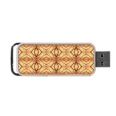 Faux Animal Print Pattern Portable Usb Flash (one Side) by GardenOfOphir