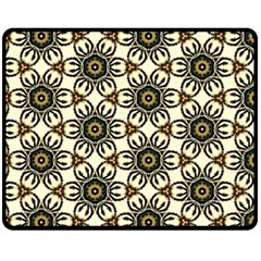 Faux Animal Print Pattern Double Sided Fleece Blanket (medium)  by GardenOfOphir