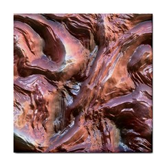 Wet Metal Structure Tile Coasters