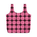 Cute Pretty Elegant Pattern Full Print Recycle Bags (M)  Back