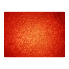 Orange Dot Art Double Sided Flano Blanket (mini)  by trendistuff