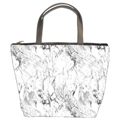 White Marble Bucket Bags