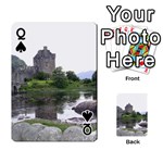SCOTLAND EILEAN DONAN Playing Cards 54 Designs  Front - SpadeQ