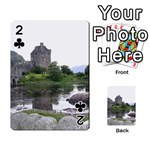 SCOTLAND EILEAN DONAN Playing Cards 54 Designs  Front - Club2