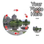 SCOTLAND EILEAN DONAN Playing Cards 54 (Round)  Front - Heart3