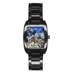 Sea Turtle Stainless Steel Barrel Watch by trendistuff
