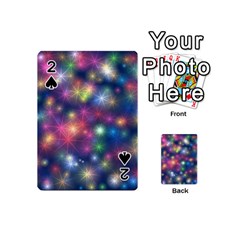 Starlight Shiny Glitter Stars Playing Cards 54 (mini) 