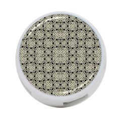 Interlace Arabesque Pattern 4-port Usb Hub (two Sides) 