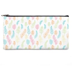 Whimsical Feather Pattern,fresh Colors, Pencil Case by Zandiepants