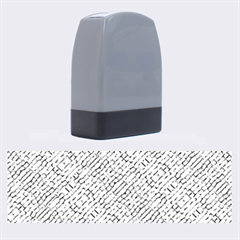 Cobblestone Geometric Texture Name Stamps by dflcprints