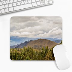 Ecuadorian Landscape At Chimborazo Province Large Mousepads by dflcprints