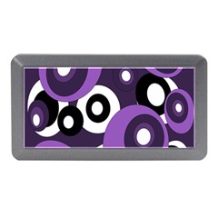Purple Pattern Memory Card Reader (mini) by Valentinaart