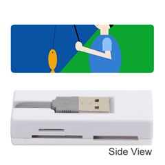 Fisherman Memory Card Reader (stick)  by Valentinaart