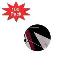 Artistic Abstraction 1  Mini Magnets (100 Pack)  by Valentinaart