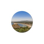 Landscape Aerial View Piriapolis Uruguay Golf Ball Marker Front