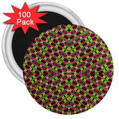 Tishrei King Four I 3  Magnets (100 Pack) by MRTACPANS