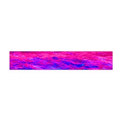 Pink And Blue Water Flano Scarf (mini)