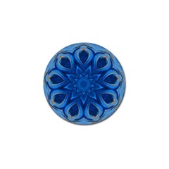 Blue Blossom Mandala Golf Ball Marker (10 Pack) by designworld65