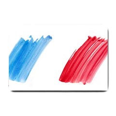 Tricolor Banner France Small Doormat 