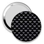 Body Part Monster Illustration Pattern 3  Handbag Mirrors Front