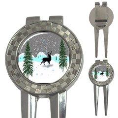 Rocky Mountain High Colorado 3-in-1 Golf Divots by Amaryn4rt