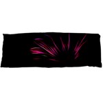 Purple Flower Pattern Design Abstract Background Body Pillow Case (Dakimakura) Body Pillow Case