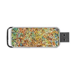 Art Modern Painting Acrylic Canvas Portable Usb Flash (two Sides)