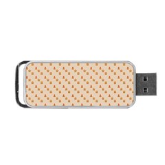 Christmas Wrapping Paper Portable Usb Flash (one Side) by Amaryn4rt