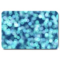 Blue Light Large Doormat  by Brittlevirginclothing