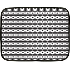 Pattern Background Texture Black Fleece Blanket (mini) by Nexatart