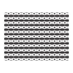Pattern Background Texture Black Double Sided Flano Blanket (mini)  by Nexatart