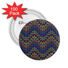 Decorative Ornamental Abstract 2 25  Buttons (100 Pack) 