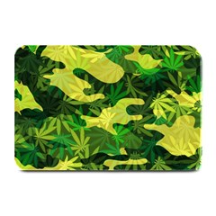 Marijuana Camouflage Cannabis Drug Plate Mats