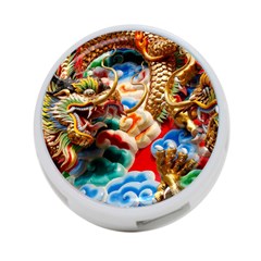 Thailand Bangkok Temple Roof Asia 4-port Usb Hub (two Sides) 