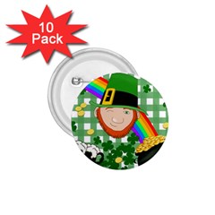 Lucky Irish 1 75  Buttons (10 Pack) by Valentinaart