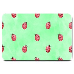 Ladybug Pattern Large Doormat  by Nexatart
