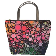 Circle Abstract Bucket Bags by Amaryn4rt